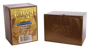 Krabička na karty - Dragon Shield Gaming Box: Brown