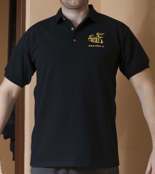 Černá Magic polo košile CMUS