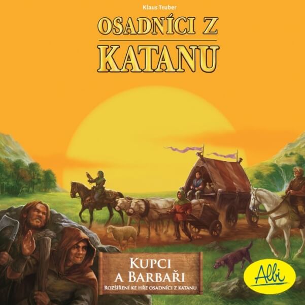 Desková hra Osadníci z Katanu - Kupci a barbaři v češtině