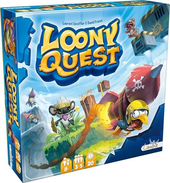 Desková hra Loony Quest v češtině