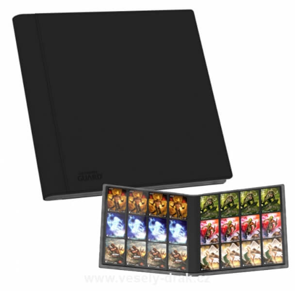 Album Ultimate Guard 12-Pocket QuadRow XenoSkin Black
