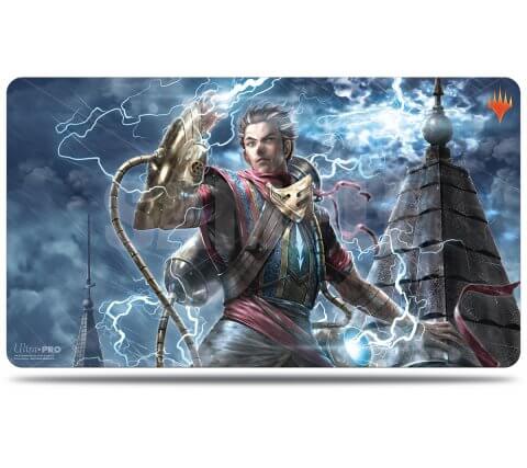 Magic: hrací podložka War of the Spark Alternate Art - Ral, Storm Conduit