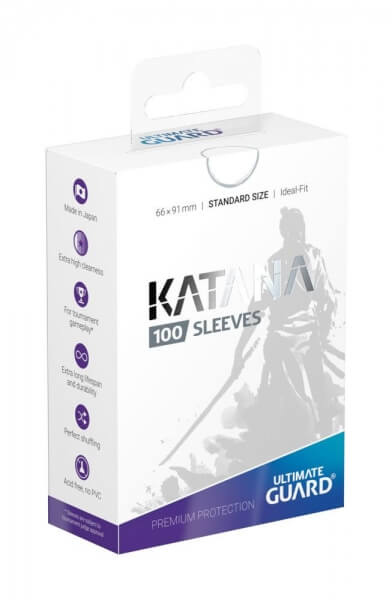 Obaly na karty Ultimate Guard Katana - White 100 ks