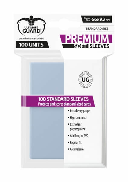 Obaly na karty Ultimate Guard Premium Soft - 100 ks