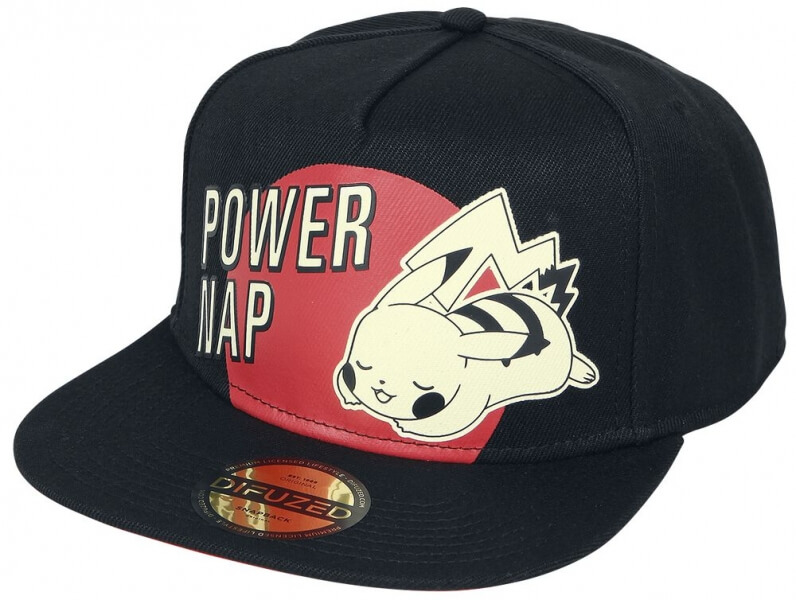 Kšiltovka Pokémon Power Nap Pikachu Snapback
