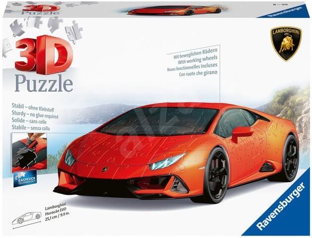 3D Puzzle Ravensburger Lamborghini Huracan Evo 108 dílků