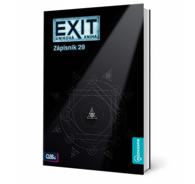 Kniha EXIT - Zápisník 29 (únikovka)