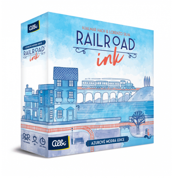 Railroad Ink - modrá edice