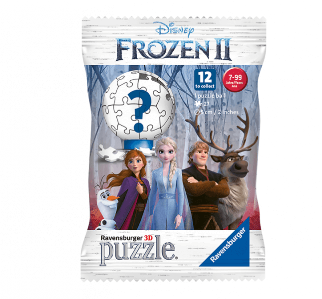 3D Puzzle Ravensburger Ledové království 2 (Frozen) - Mini Puzzleball 