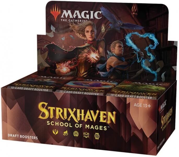 Magic the Gathering Strixhaven: School of Mages Draft Booster Box