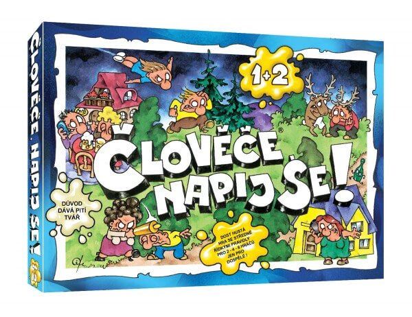 Společenská hra Člověče, napij se! 1+2 