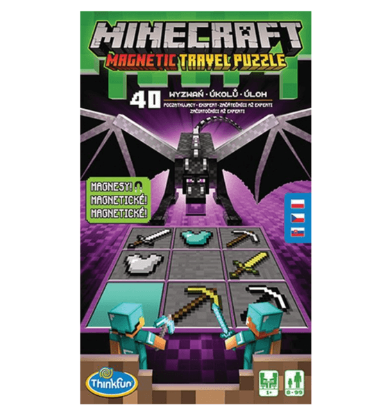 ThinkFun Minecraft - Magnetická cestovní hra