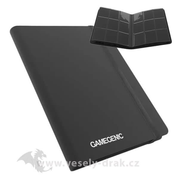 Album na karty Gamegenic Casual 18-Pocket Black - 2. jakost