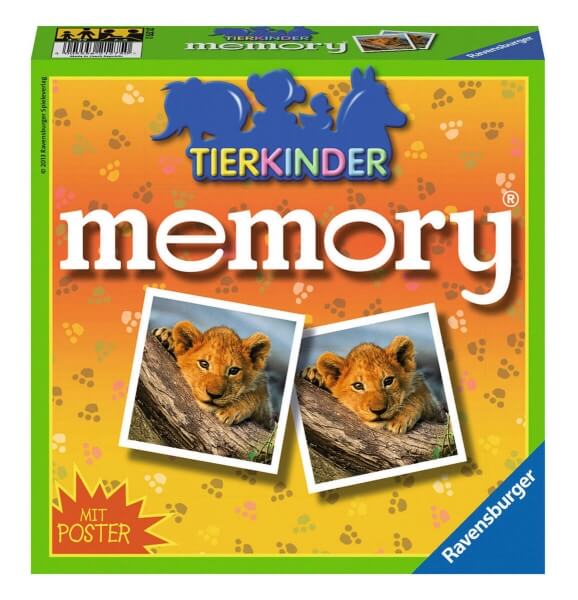 Pexeso Ravensburger mláďata zvířat