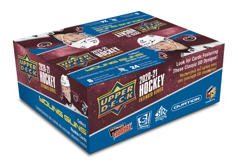 2020-21 Upper Deck Extended Series Retail Box - hokejové karty