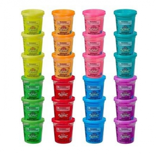 Play-Doh Sliz - 1 kelímek - červený