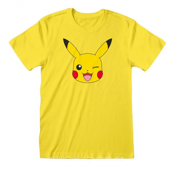 Pokémon tričko Pikachu Face