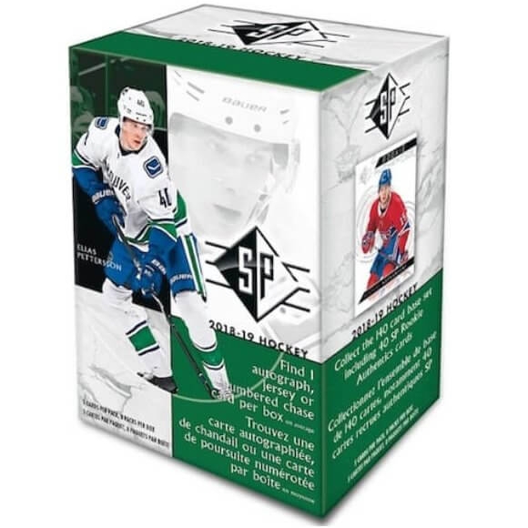 2018-2019 NHL SP Authentic Blaster