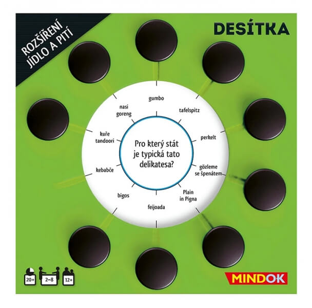 Desítka rozšíření - Jídlo a pití