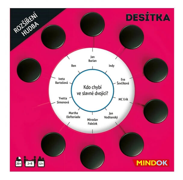 Desítka rozšíření - Hudba