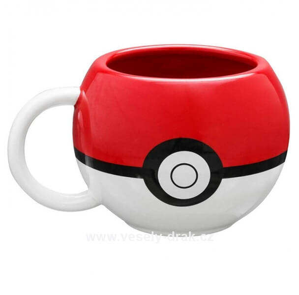 Pokémon hrnek - Poké Ball 3D - 2. jakost