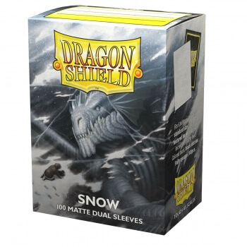 Obaly na karty Dragon Shield Protector - Dual Matte Snow Nirin - 100ks