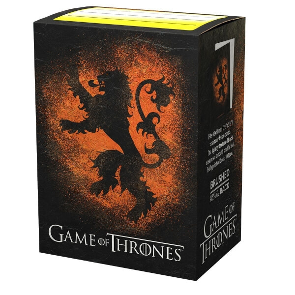 Obaly na karty Dragon Shield Brushed Sleeves - Game of Thrones - House Lanister