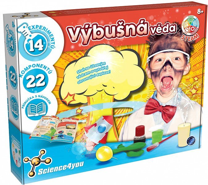 Hra pro děti Výbušná věda