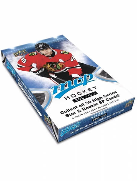 2021-22 NHL Upper Deck MVP Hobby box - hokejové karty