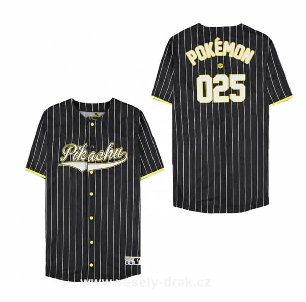 Pokémon tričko The Pokémon Pikachu - Baseball Jersey