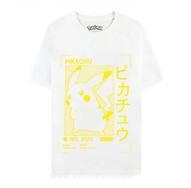 Pokémon tričko Pikachu Japanese