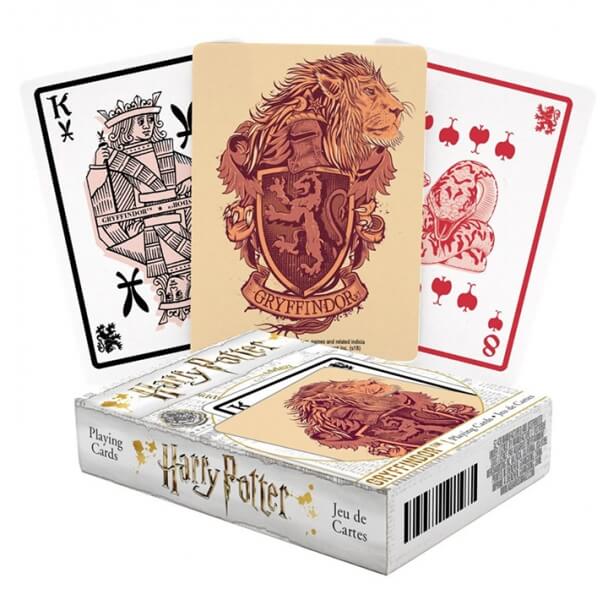 Harry Potter hrací karty - Nebelvír