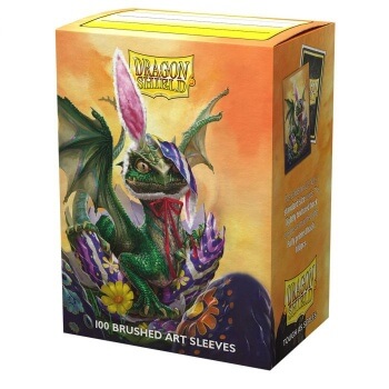Obaly na karty Dragon Shield Brushed Art Sleeves - Easter Dragon 2022 – 100 ks