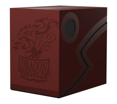 Krabička na karty Dragon Shield Double Shell Blood - Red/Black