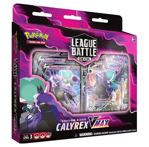 Pokémon Shadow Rider Calyrex VMAX League Battle Deck