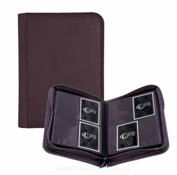 Album na karty Ultra Pro Suede Collection 4-Pocket Premium Pro-Binder na 160 karet - Amethyst