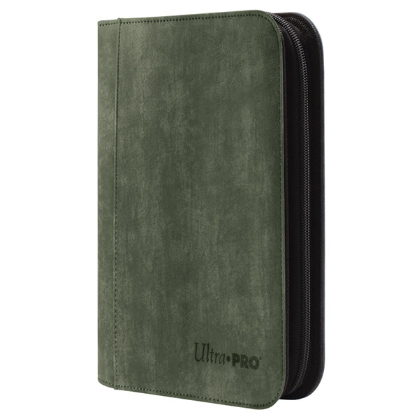 Album na karty Ultra Pro Suede Collection 4-Pocket Premium Pro-Binder na 160 karet - Emerald