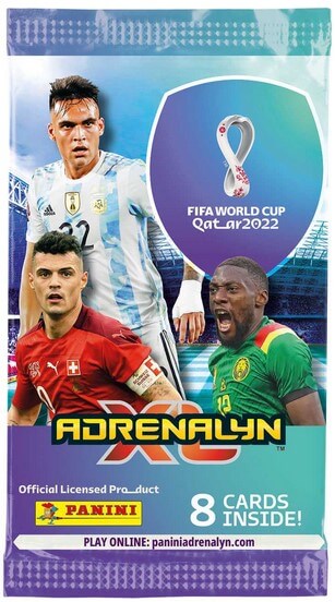 Panini World Cup Katar 2022 - booster fotbalové karty