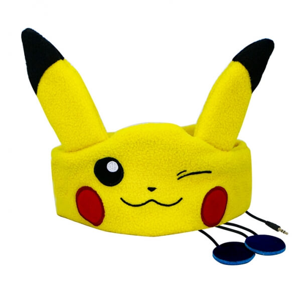 Pokémon sluchátka pro děti - čelenka Pikachu