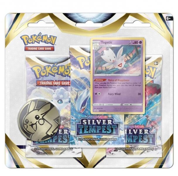 Pokémon Sword and Shield – Silver Tempest 3 Pack Blister - Togetic