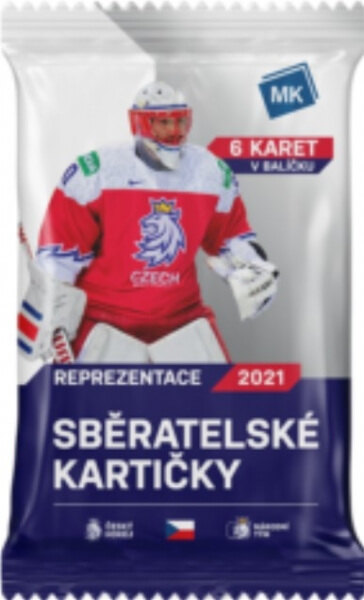Hokejové karty Český národní tým 2021 - retail balíček