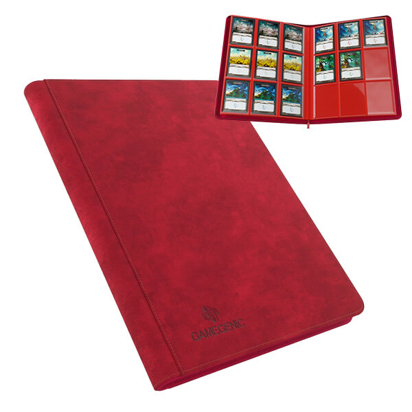 Album na karty Gamegenic Zip-Up 18-Pocket Red