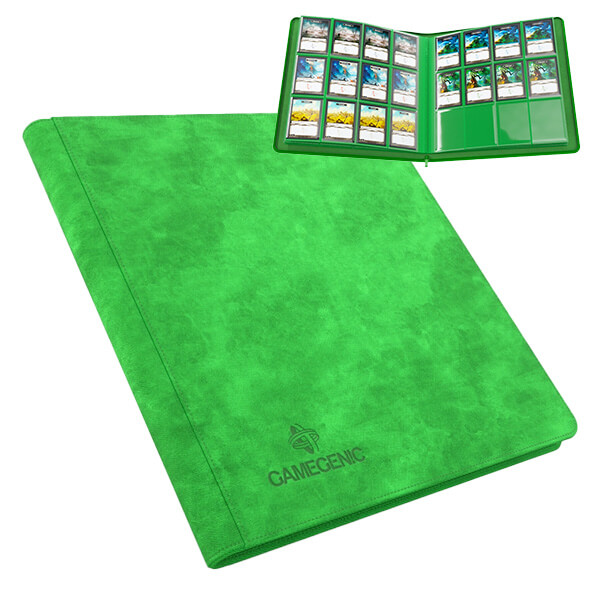Album na karty Gamegenic Zip-Up 24-Pocket Green