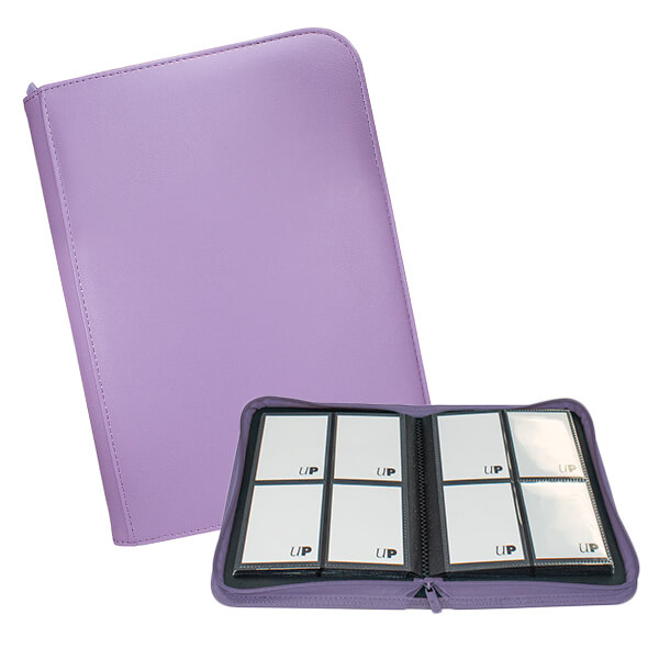 Album na karty Vivid 4-Pocket Zippered PRO-Binder - Purple