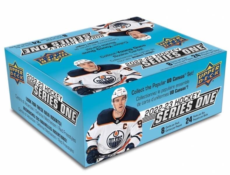2022-23 NHL Upper Deck Series One Retail box - hokejové karty