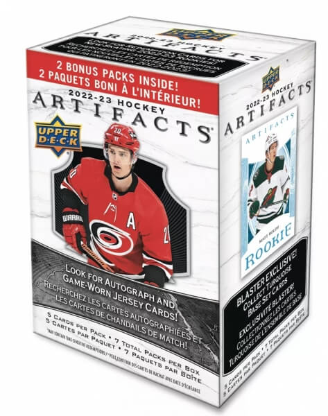 2022-23 Upper Deck Artifacts Hockey Blaster Box