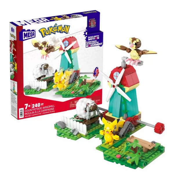 Pokémon stavebnice Countryside Windmill - MEGA 