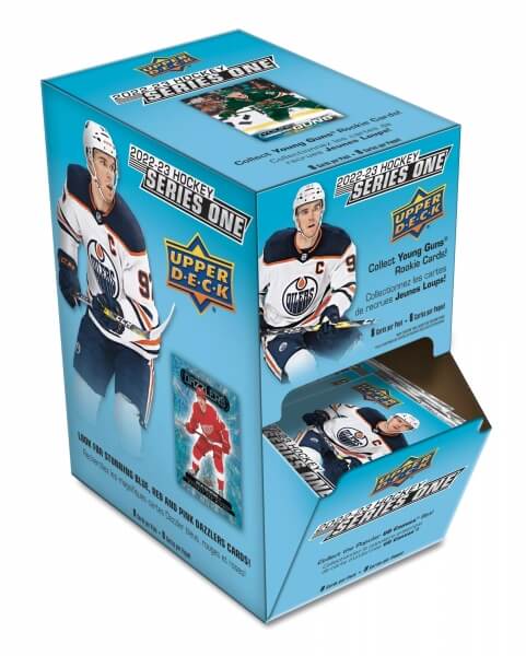 2022-23 NHL Upper Deck Series One Gravity Feed  Box - hokejové karty