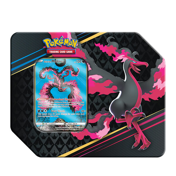 Pokémon Crown Zenith Special Tin - Galarian Moltres (5x Booster)