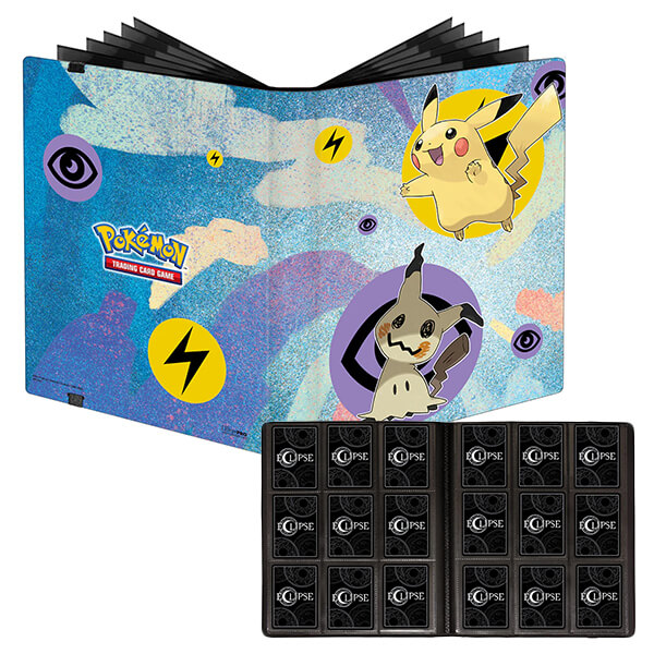 Pokémon A4 album na 360 karet - Pikachu and Mimikyu